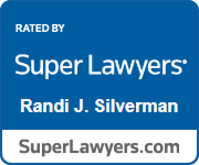 Super Lawyers rating badge for attorney Randi J. Silverman